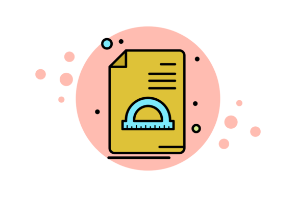 Back to School Paper Circle Bubble: A Playful Design Asset