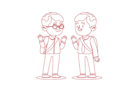 Children Back to School Coloring Page: A Versatile Resource for Creators and Educators