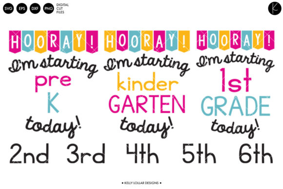 Hooray, I'm Starting School Today