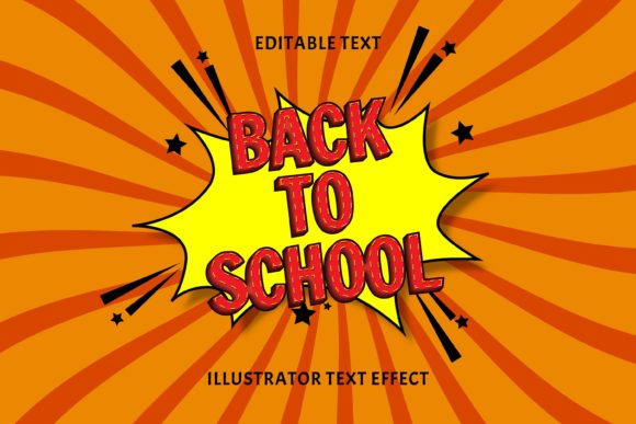 Mastering the Back to School Color Red Text Effect for Vector Typography and Design Workflow